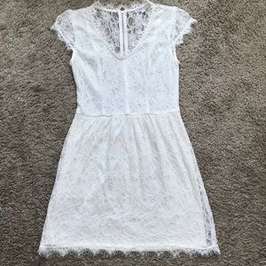 Lace White Dress Medium